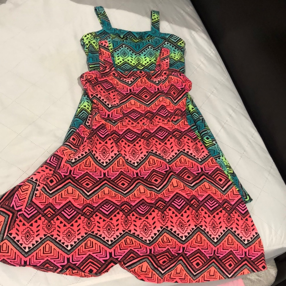 Lot of 2 justice dresses